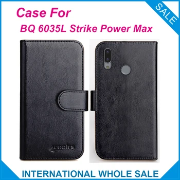 BQ 6035L Strike Power Max Case 6 boja flip mjesta kožni novčanik sjedalo BQ 6035L poklopac utora telefon torba kreditne kartice