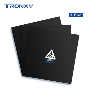 3PCS Tronxy 3D Printer Dijelovi Black Masking Tape 3d printer heatbed sticker hotbed tape 500*500mm 3D Ducker Accessories