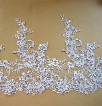 Cvjetne čipke dorada cvijeće čipke venera završiti Bjelokosti čipke border završiti DIY efektna dekoracija vjenčanicu porub 10 metara