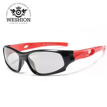 Sportski photochromic sunčane naočale Polaroid Kids Eyeglasses Safety Software TAC TR90 Flexible Frame Shades UV400
