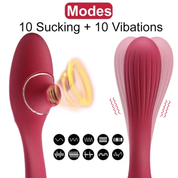 FLXUR Clitoral Sucking G Spot dildo vibrator 10 načina dojenče oralni seks sisa klitoris stimulans Vagina maser seks igračka za žene