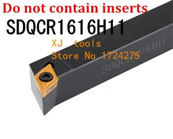 SDQCR1616H11/ SDQCL1616H11 metalni tokarilica reznih alata tokarilica CNC Tokarenje alati vanjski okretanje Držač alata S-oblika SDQCR