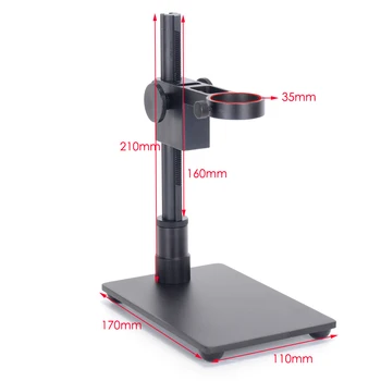 Prijenosni mini aluminijski Arm Digitalni USB mikroskop štand držač nosač nosač stol okvir za telefon popravak pcb lemljenje