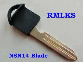 RMLKS 5 kom./lot novi daljinski upravljač Smart Prox hitna umetanje Fob Uncut Blade Insert automobilski ključ odgovara za Nissan Infiniti Small Key Blade