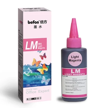 Befon 100ML Refill Dye Ink Kit je kompatibilan s Epson R L Series Hp Canon Printer Cartridge Universal Tinta Tinta