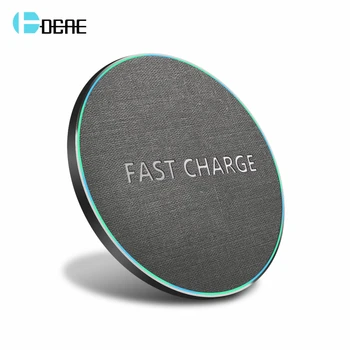 DCAE Fast Wireless Charger 10W Qi Charging Pad za iPhone 11 Pro XS Max XR X 8 AirPods Quick Charge QC 3.0 za Samsung S10 S8 S9