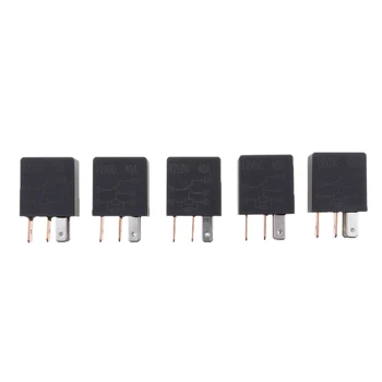 5pcs 12V 30A Micro Relay 5 PIN Automotive Change Over Changeover Contact General purpose changeover relay with 5-pin