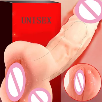Realno silikonski dildo pička anal šuplje penis za odrasle muškarce žene Muški Masturbatorartificial pička erotske sex igračke za homoseksualce
