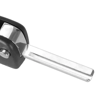 KEYYOU 10x 3 tipka zamjena flip sklopivi daljinski ključ ljuske ključ vozila privjesak torbica za Hyundai Solaris Auto Blank Key Case