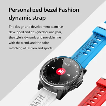 Torntisc S26 Smart Watch Men HD Display 320MAH Bluetooth Poziv Multi Language prognoza vremena za sportski sat za Android i IOS