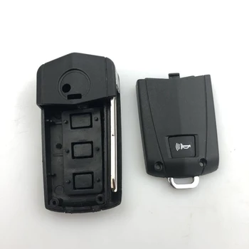 OkeyTech Modified Flip Folding Remote Car Key Shell Fob Replacement Case 4 gumba za HYUNDAI Elantra Sonata Genesis