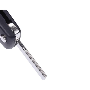 3 gumb vozila bez ključa Entry Case flip sklopivi daljinski ključ 433 Mhz sa čipom ID46 HU83 Blade za Peugeot 207 307 308 i 407 607