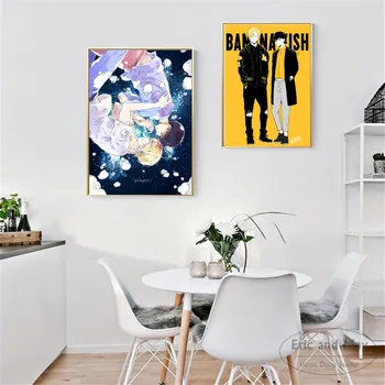 Ash i Eiji Банановая riba anime plakata i grafika zid umjetnost platna za Slikanje za uređenje dnevnog boravka home dekor bez okvira