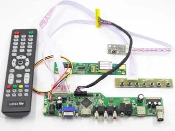 Kit naknade kontroler za LTN154X3-L05 LTN154X3-L06 LTN154X3-L09 TV+HDMI+VGA+AV+USB LCD LED screen Vozač Board