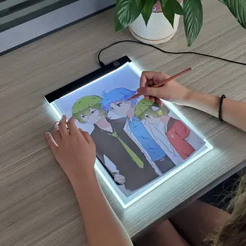 A4 Led Drawing Tablet Digital Graphics Pad Usb Led Light Box Copy Electronic Board Art Graphic Painting Writing Table