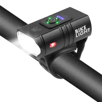 Novi 2T6 Glare Bike Light USB Charging ugrađena baterija za napajanje sa zaslonom Bike Light Riding Light pribor za bicikle STLM