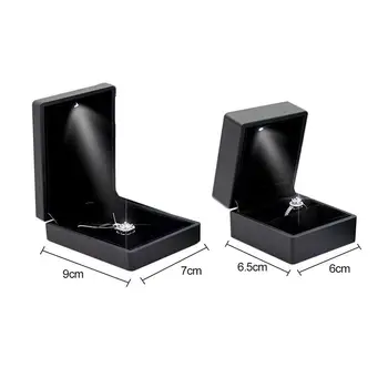 LED ponuditi prsten kutija za nakit privjesak ogrlica svadbeni poklon kutija ogrlica narukvica narukvica privjesak nakit je torbica poklon kutija