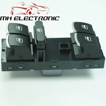 MH Electronic ELECTRIC za VW Jetta Golf MK5 MK6 GTI Rabbit Passat B6 3C krom tipka za prebacivanje prozora 5ND 959 857 5ND959857