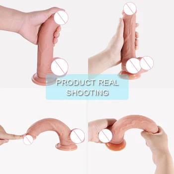 Silikon umjetni penis odojak dildo masturbator seks igračke za žene realističan penis strapon dildo erotske igračke za odrasle
