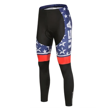 Pro Cycling Team USA Zastava Star Long Sleeve Uniforms Set Ropa Ciclismo Jersey MTB Bike Shirts Pad Pants Set Cycling Wear Clothes