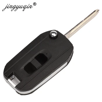 Jingyuqin novi update za okretanje ključa automobila torbica za Chevrolet Captiva 2/3 gumb promjena sklopivi prazan ključ ljuske poklopca
