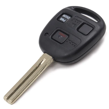 KEYECU 3 Button New Replacement Remote Car Key Fob 314.4 MHz za Lexus RX330 RX350 RX400h RX450h TOY48 Blade FCC ID: HYQ12BBT