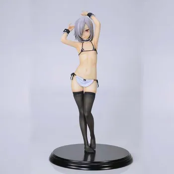 24 cm anime Q-six seksi lik Акейро Кайкитан kupaći kostim duga kosa ili kratka kosa ver PVC figure igračke anime lik model poklon