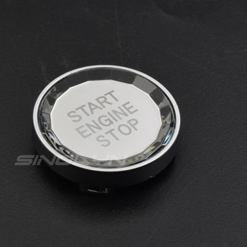 Start Stop poklopac prekidača motora kristalno gumb zamjena za BMW E Serije E39 E46 E60 E90 E92 E93 E91 E61 E81 E64 E82 E87 E88
