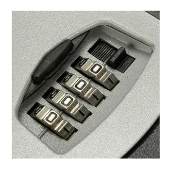4 Znamenkasti Kombinirani Ključevi Sigurnost Kutija Za Pohranu Dvorac Zidni Držač Organizator Vanjski Lozinku Za Zaključavanje Skriveni Ključ Torbica Za Skladištenje