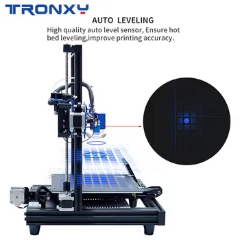 Tronxy XY-2 PRO 3D pisač FDM Silent Mainboard s titan экструдером 1.75 mm TPU soft filament Hotend Ducker