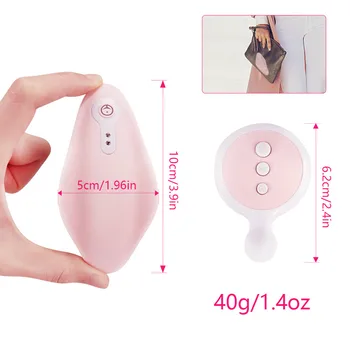 Mini nevidljivi vibrator nosive gaćice seksi igračke za žene prijenosni stimulator klitorisa bežični daljinski upravljač vibrirajuće jaje