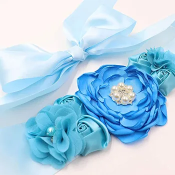 Baby Shower Decoration Mommy To Be & Dad To Be Blue/pink Značka remen, Set Baby Gender Otkriti Poklon First Birthday Favor
