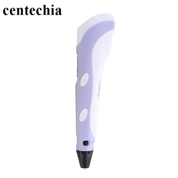 Centechia 3D Pen DIY 3D Printer Pen Crtanje kutija olovke with 1.75 mmFree ABS Filament 3d Printing Christmas Birthday gift for Kids