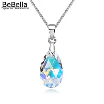 BeBella mala kruška pada privjesak nakit od Swarovski kristala originalni nakit za žene djevojke Božićni poklon
