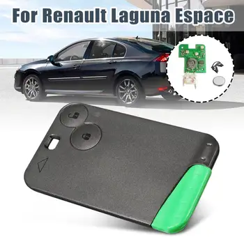 2 gumba Smart Remote Key PCF7947 čip 433 Mhz odijelo za Renault Laguna Espace Smart Card Remote Fob styling automobila w / tiskana pločica